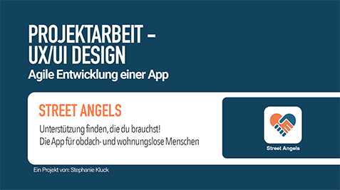 Titel Projektarbeit UX/UI Design - Agile Entwicklung einer app